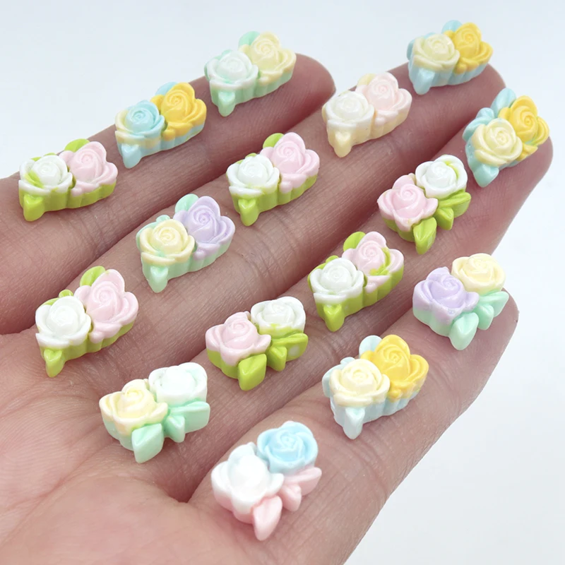 Resin Art Case - 30/300pcs Mini Flowers Resin Patch Nairl