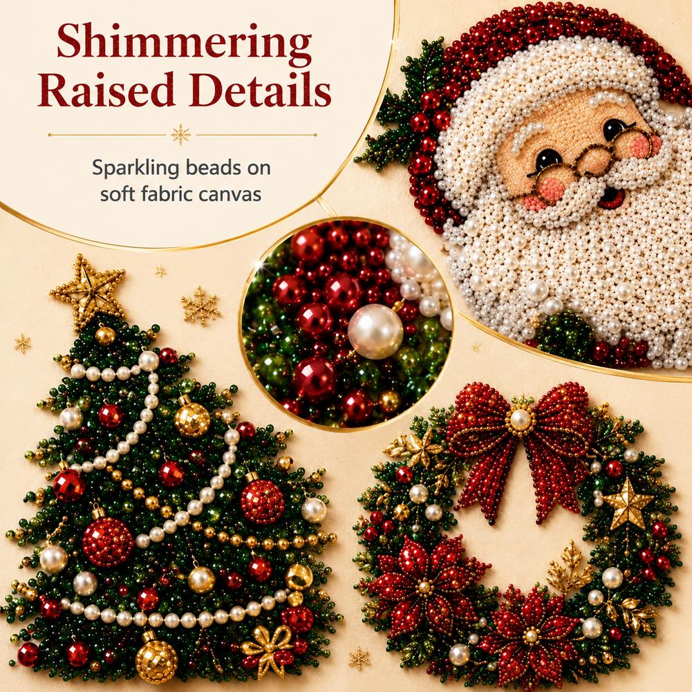 Christmas Santa Claus Pearl Ar - огляд і ціна Resin Art Work