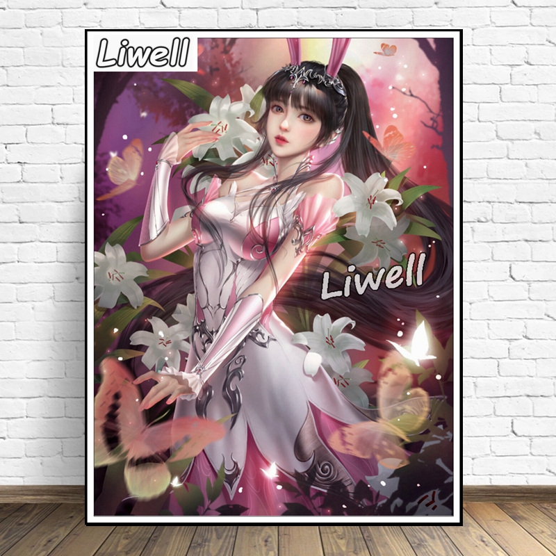 Diy Chinese Anime Soul Land Di - огляд і ціна Resin Art Wallpaper