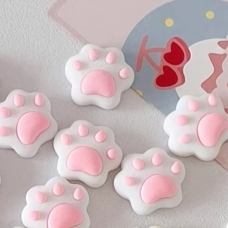 30pc Cute Cat Paw Mini Accesso - огляд і ціна Resin Art Case