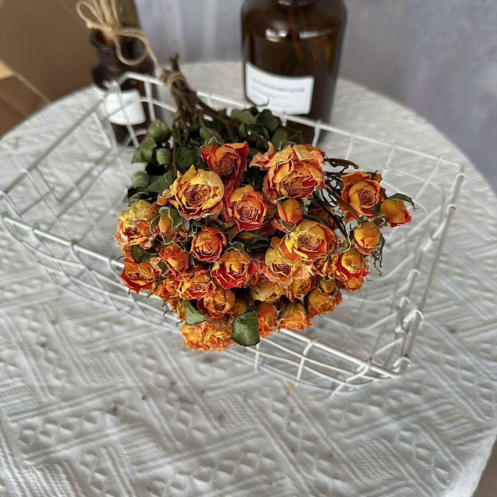 Real Preserved Roses Dried Flo - огляд і ціна Resin Art Rose
