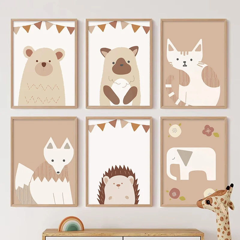Apricot Cartoon Animals Fox El - огляд і ціна Resin Art Alphabet