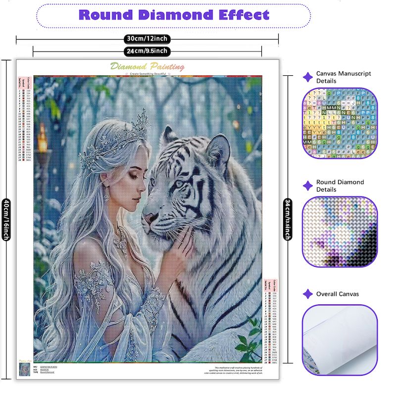 SDOYUNO Diamond Painting Princ - огляд і ціна Resin Art Wallpaper