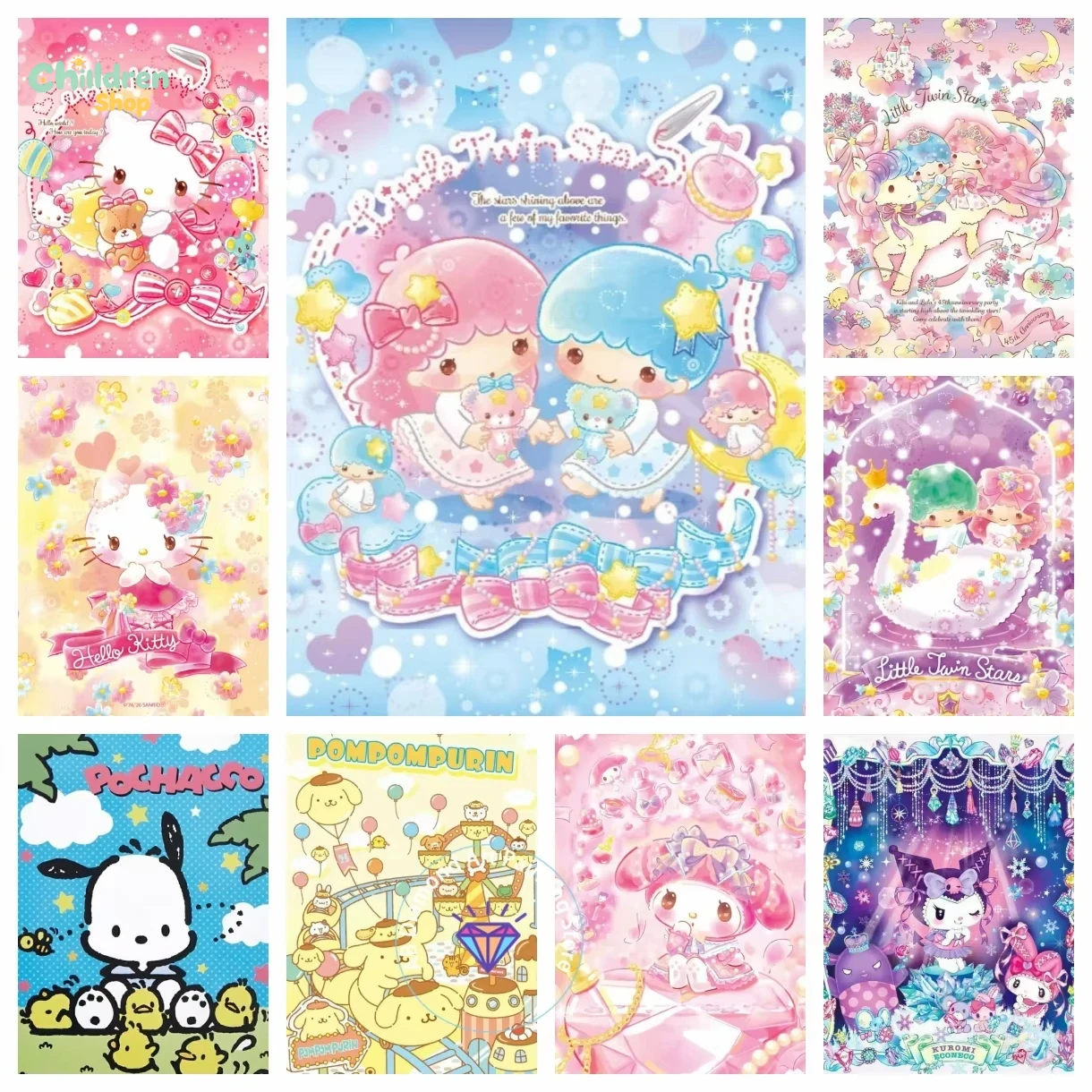Sanrio Cinnamoroll Kuromi Gemi - огляд і ціна Resin Art Work