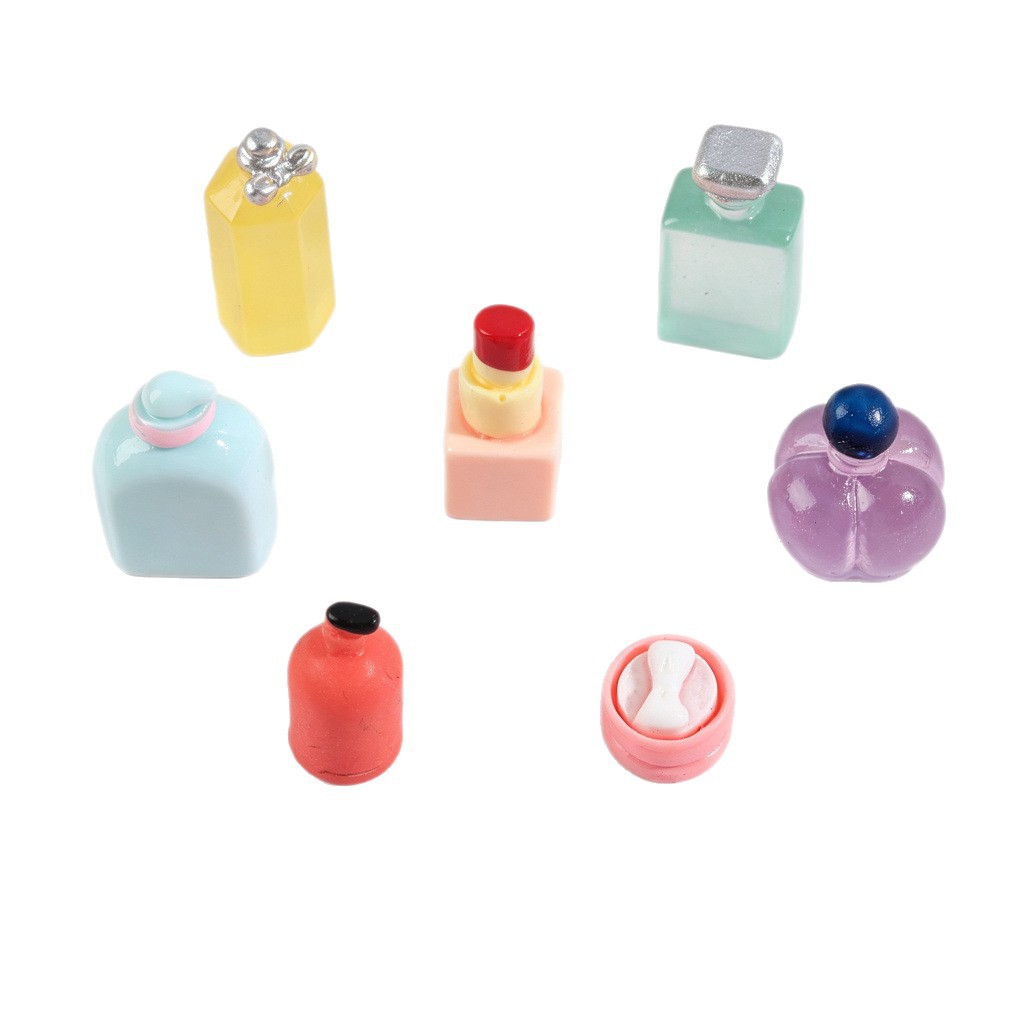 7PC Resin Charms Cosmetic Make - огляд і ціна Resin Art Case