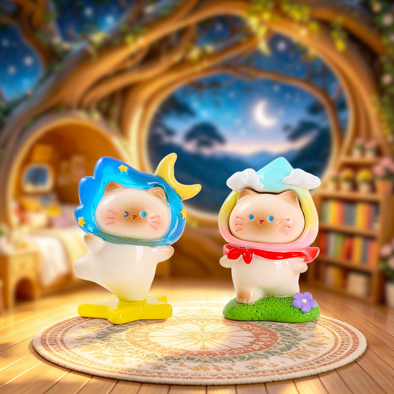 Cute Cat Weather Roaming littl - огляд і ціна Resin Art Case